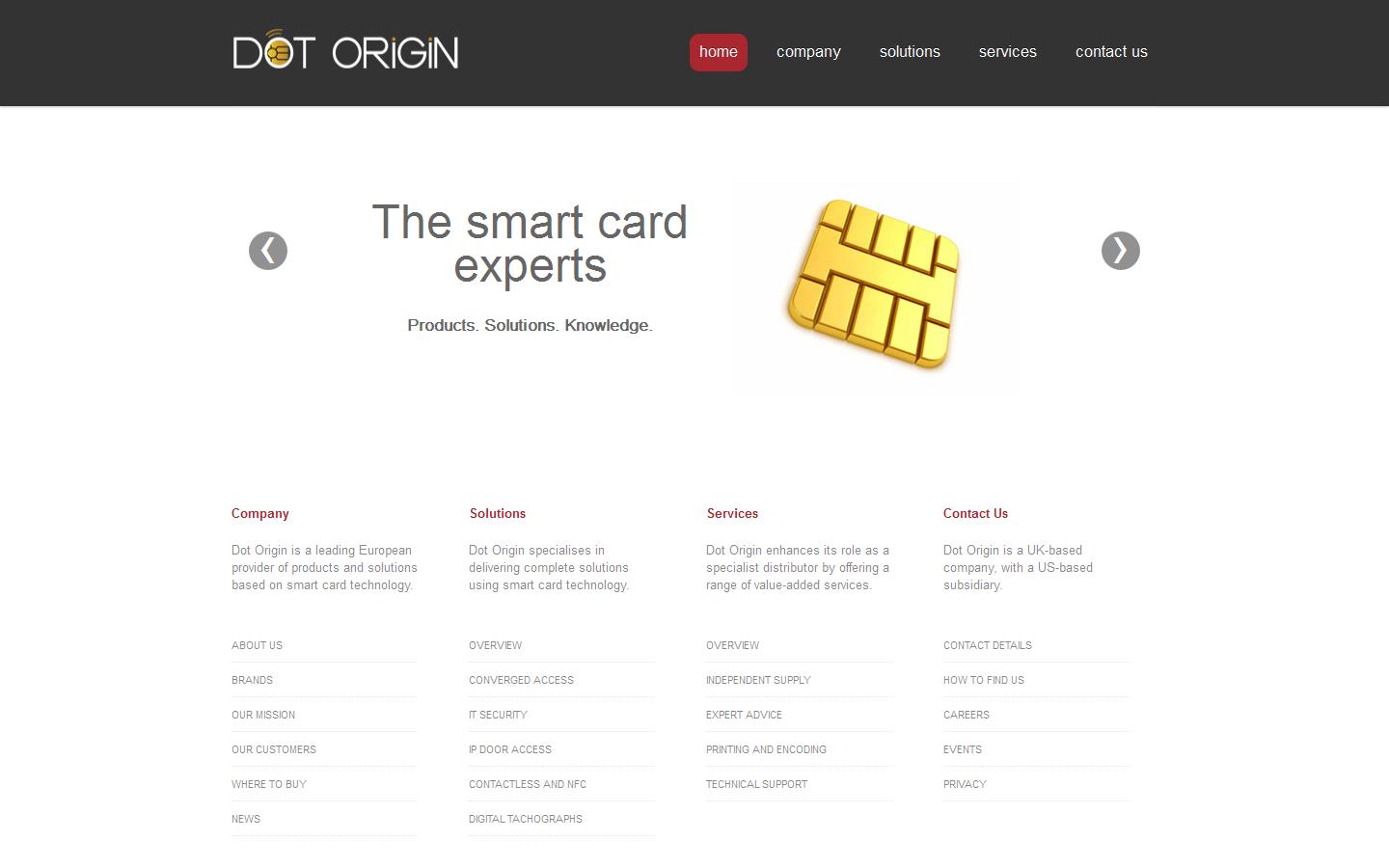 Dot Origin Ltd Website