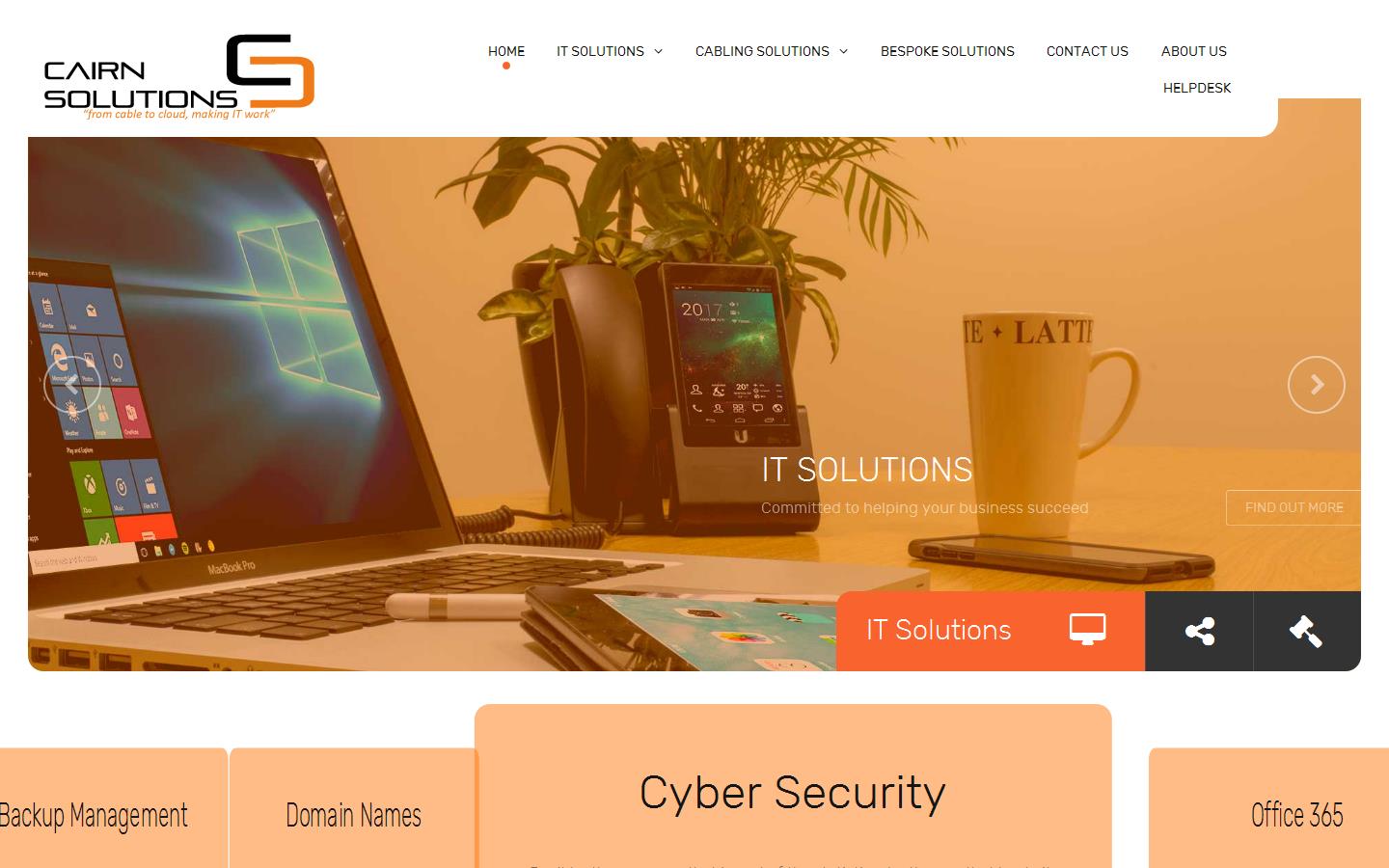 Cairn Solutions Website