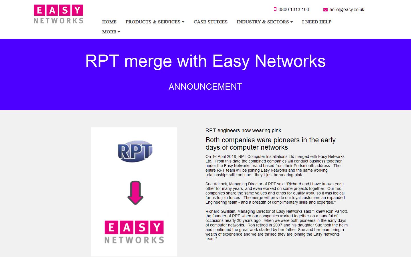 RPT Group Website