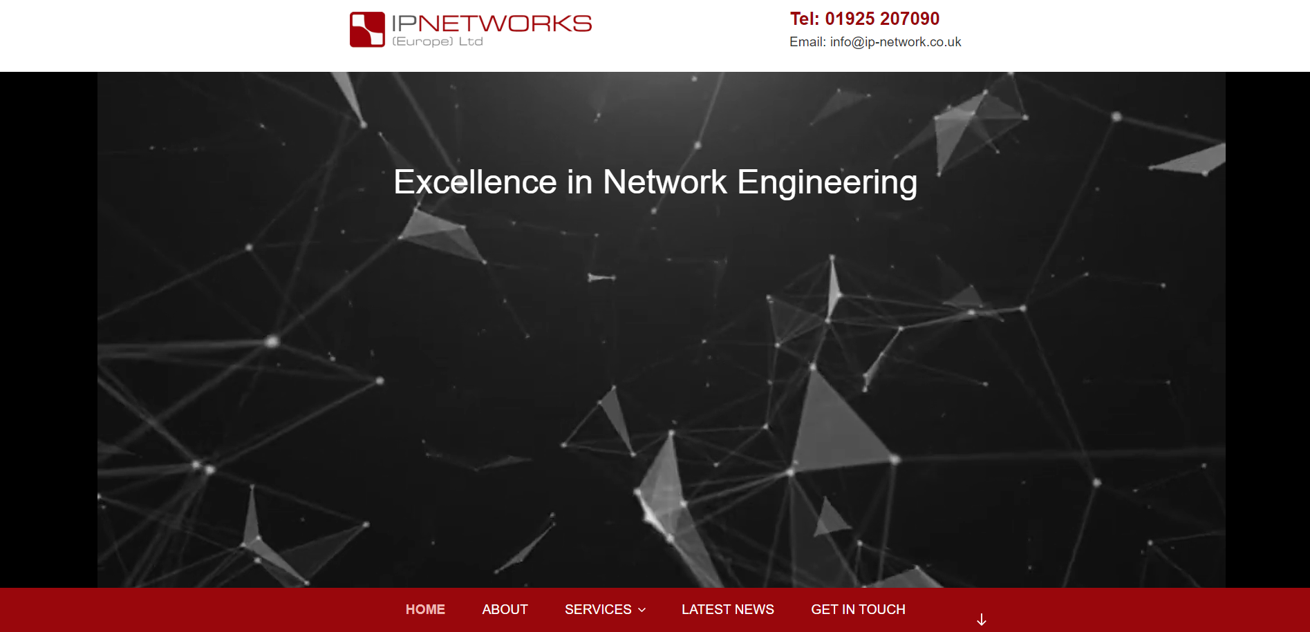 IP Networks Europe Ltd Website