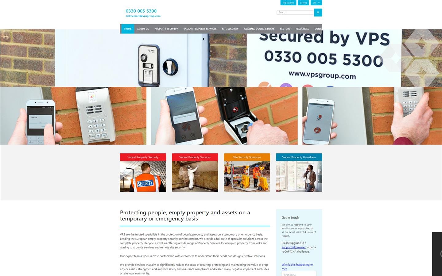 VP Specialists Website