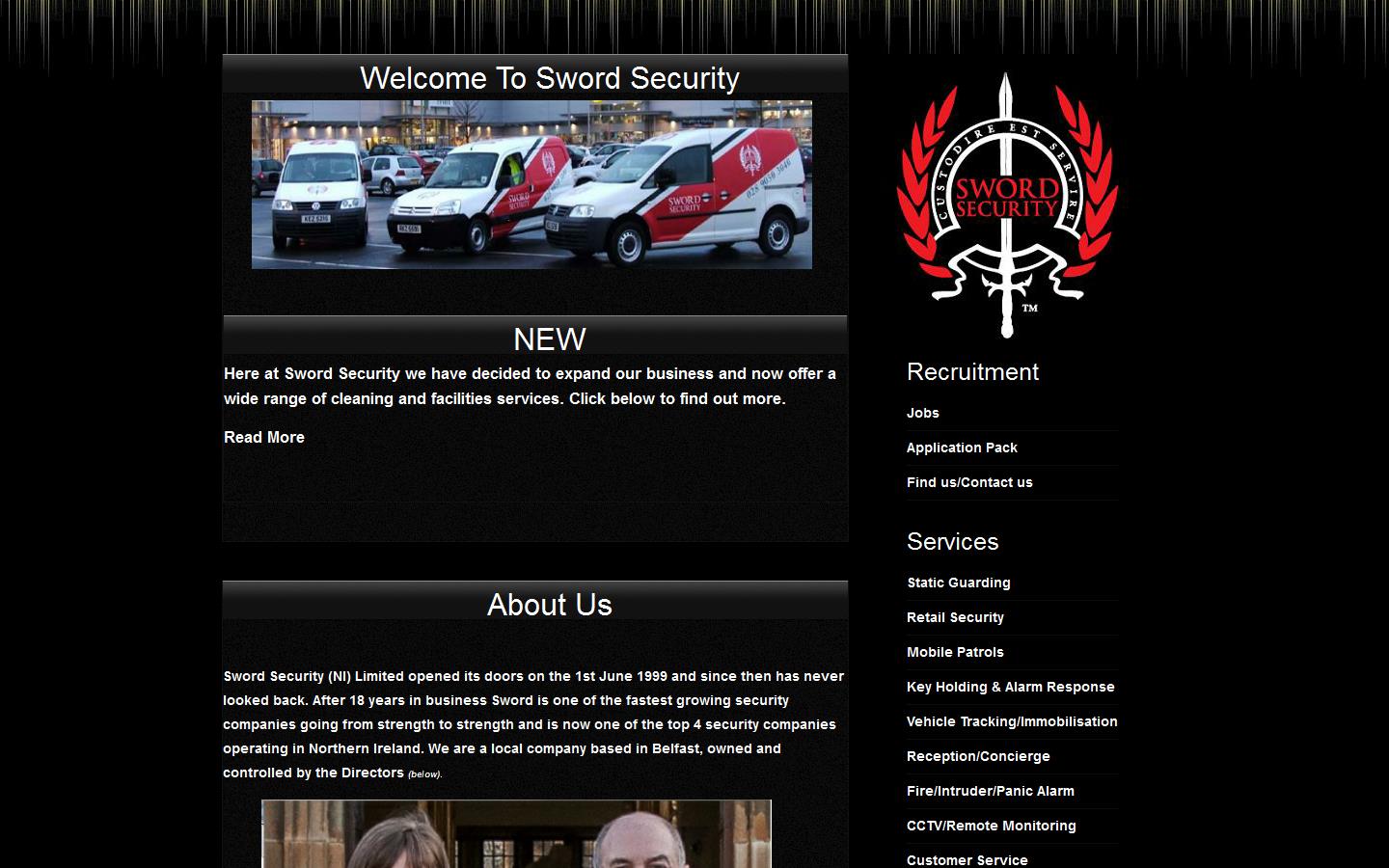 Sword Security Website