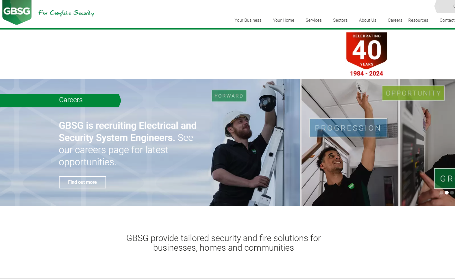 GB Monitoring Website