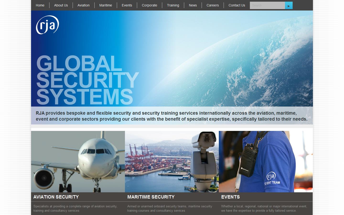 R J A UK Ltd Website
