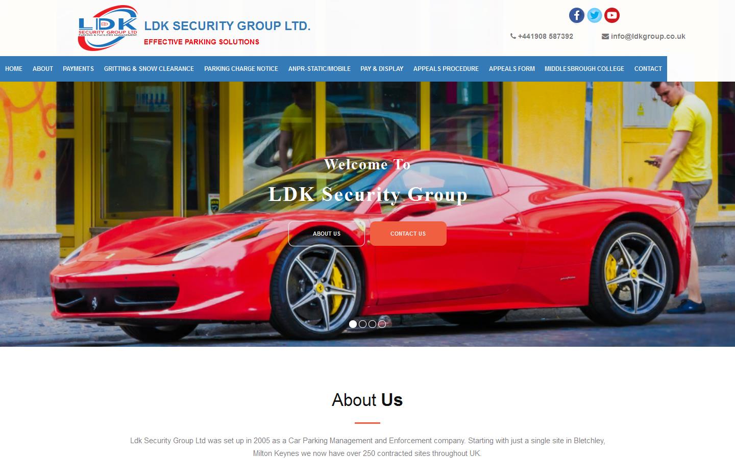 L D K Security Group Ltd Website