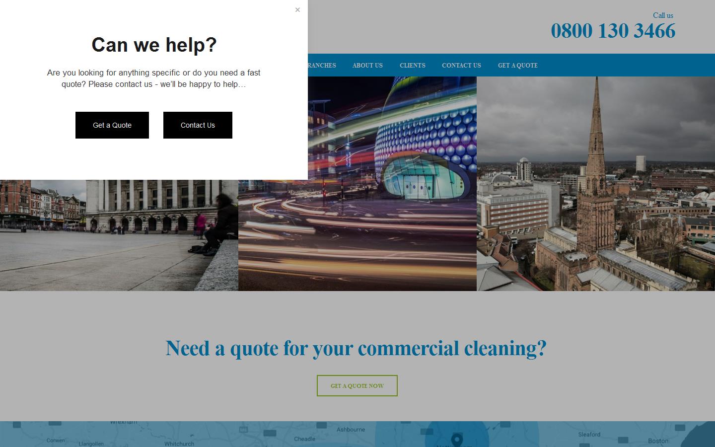 Astrum Commercial Cleaning Services Website