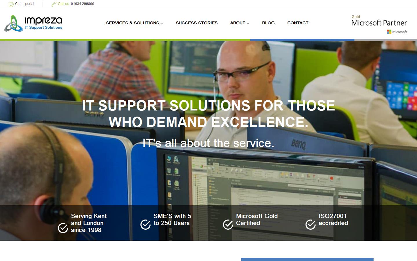 Impreza Computer Services Website