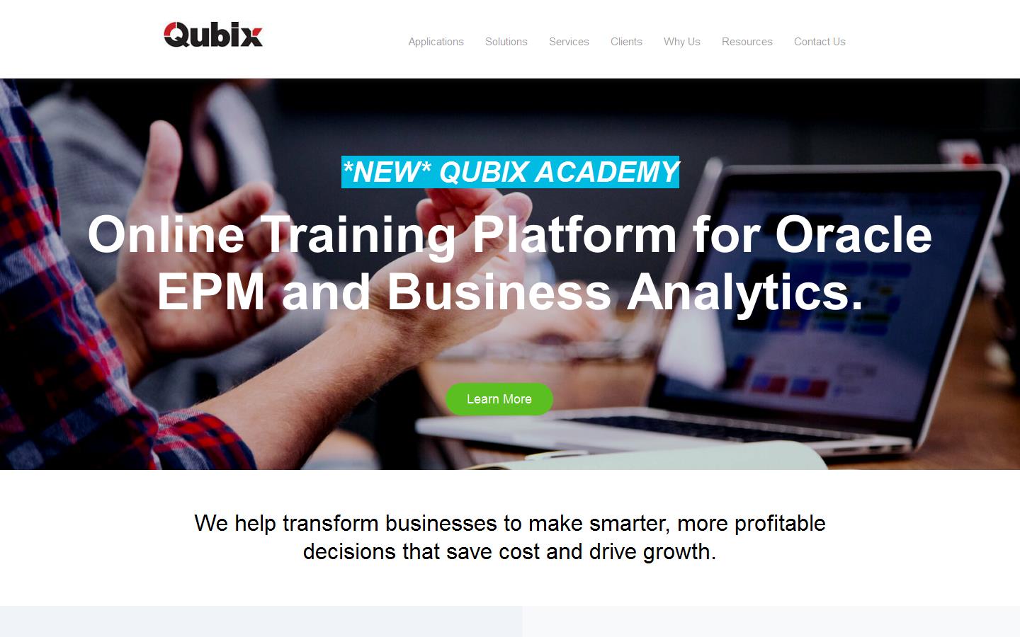 Qubix International Ltd Website
