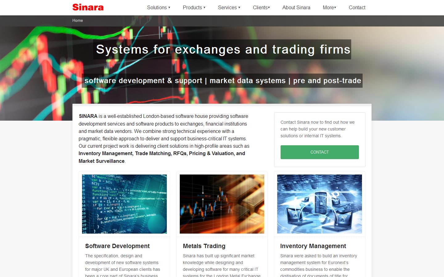 Sinara Consultants Ltd Website