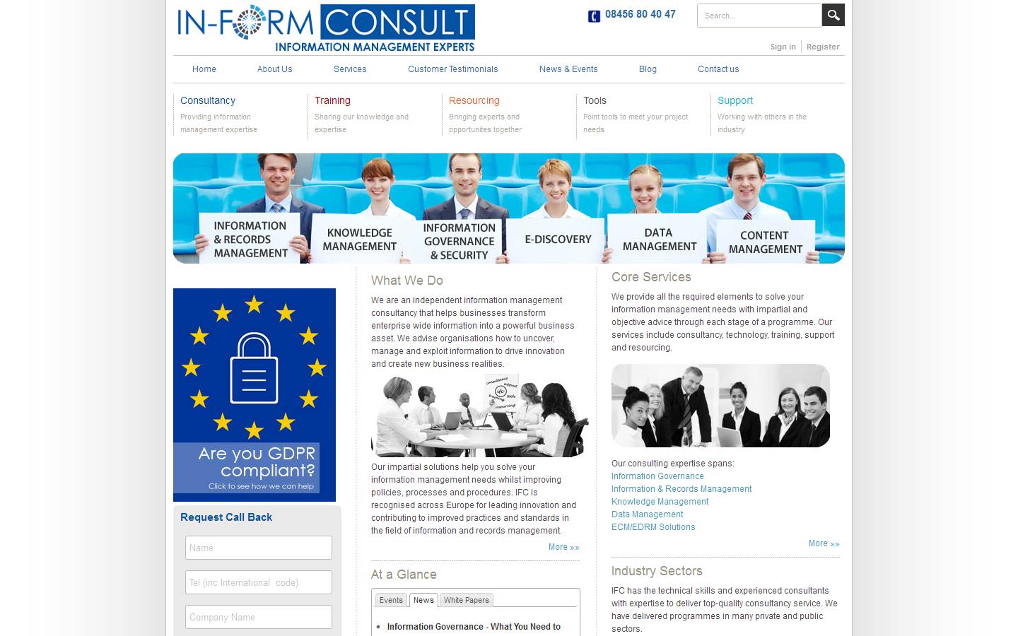 In-form Consult Ltd Website