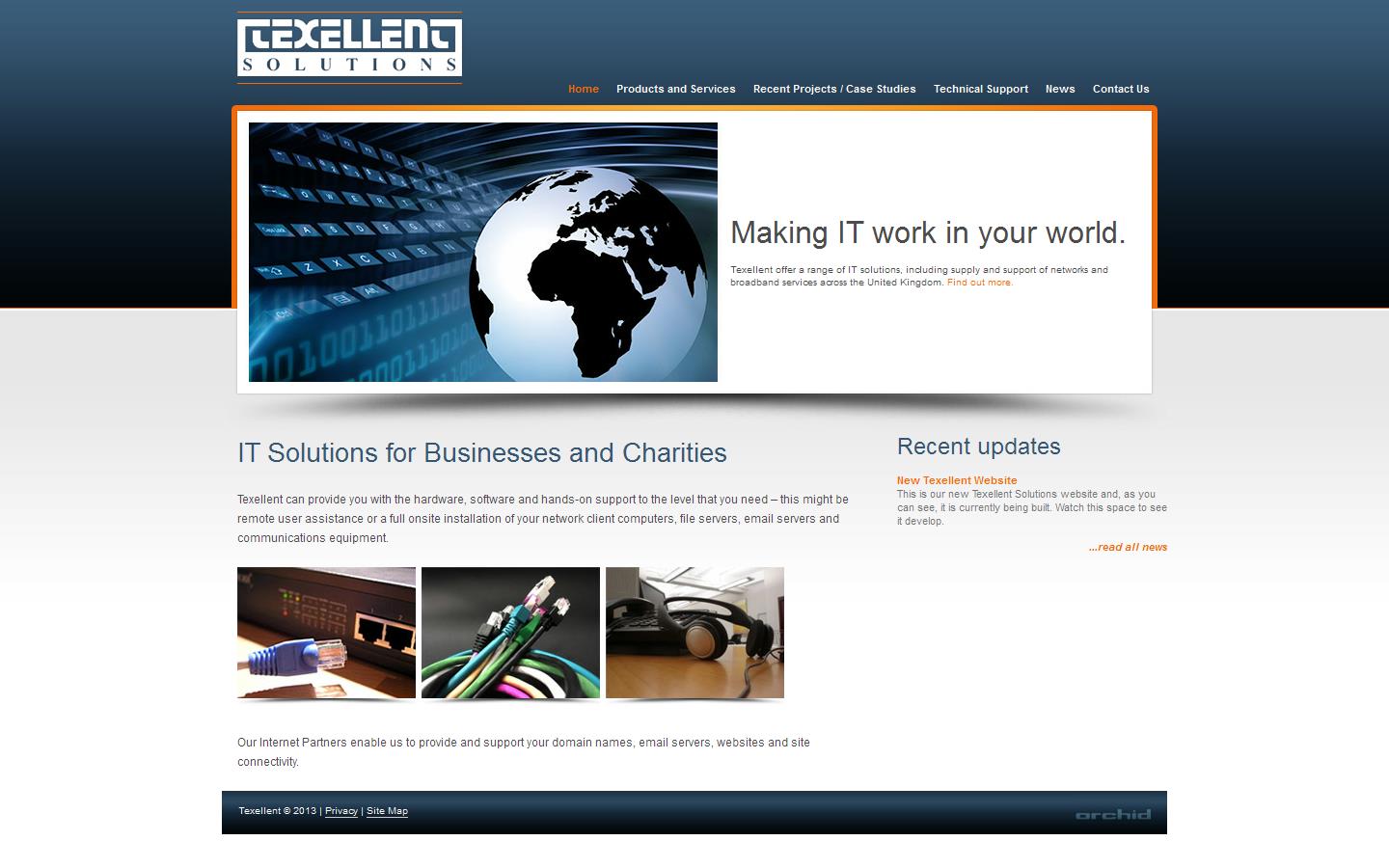 Texellent Solutions Website