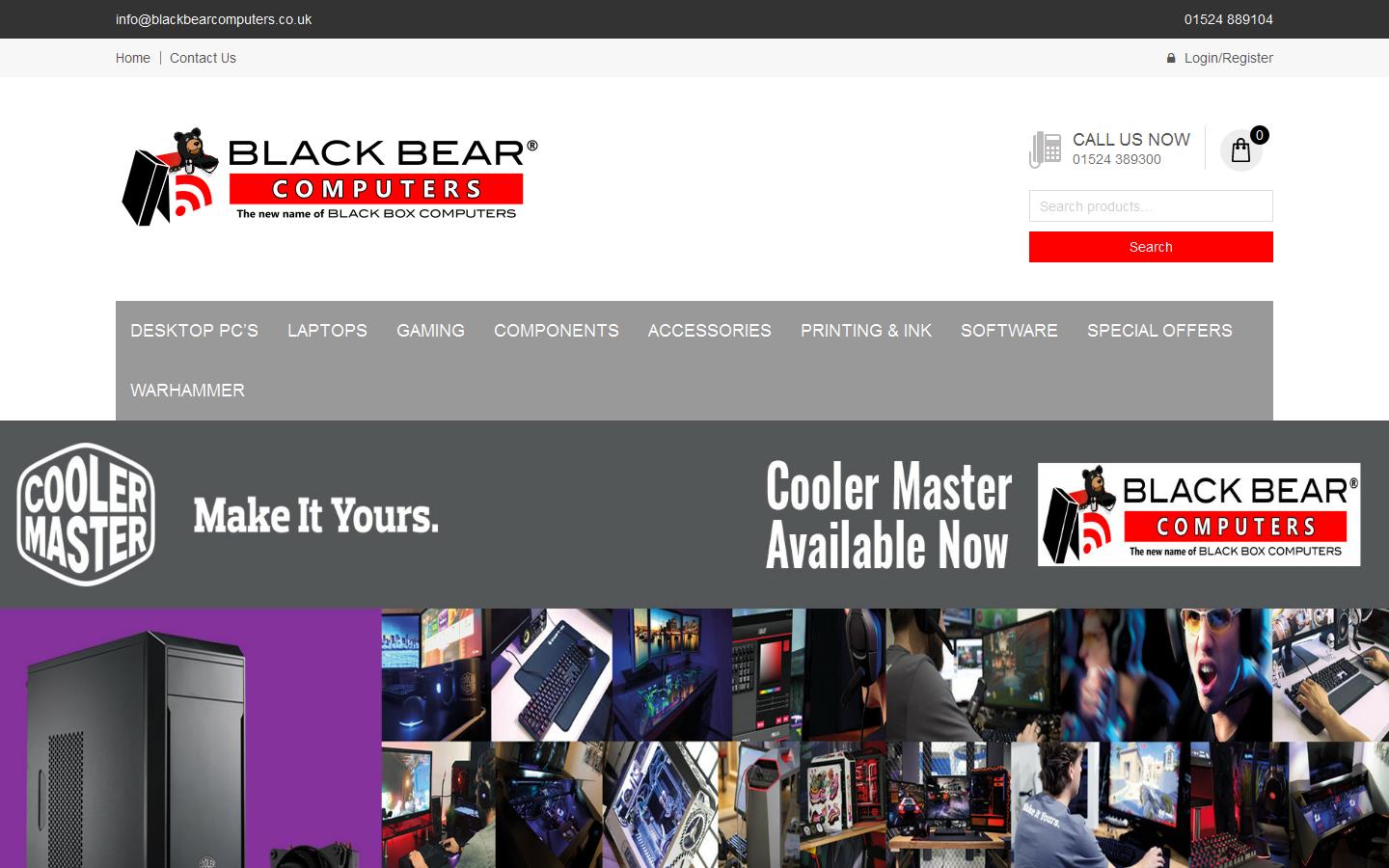 Black Bear Computers Website
