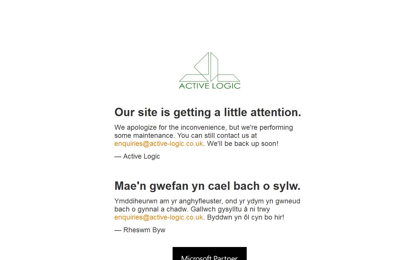 Active Logic Ltd Website