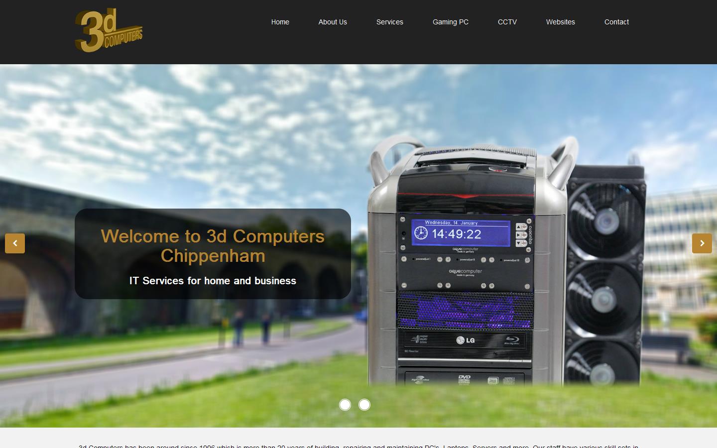 3d Computers Website