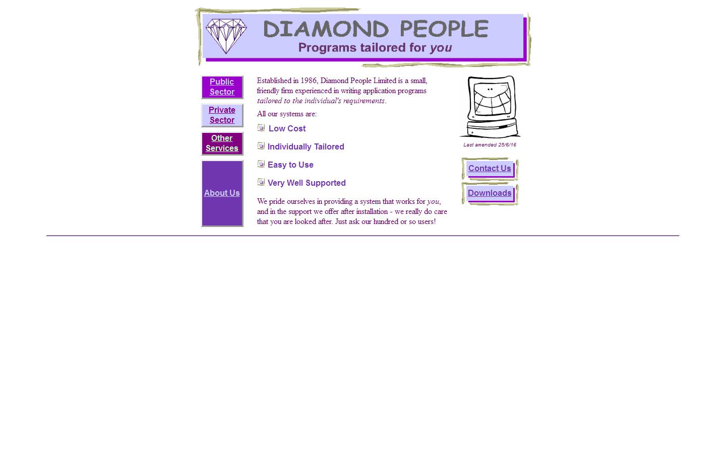 Diamond People Website