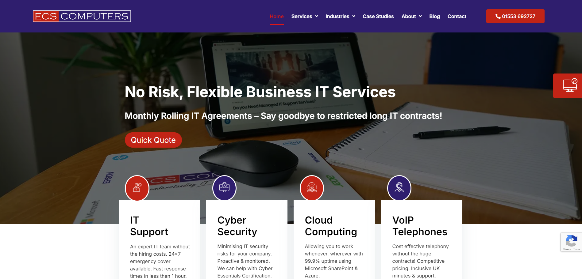 ECS Computers Ltd Website
