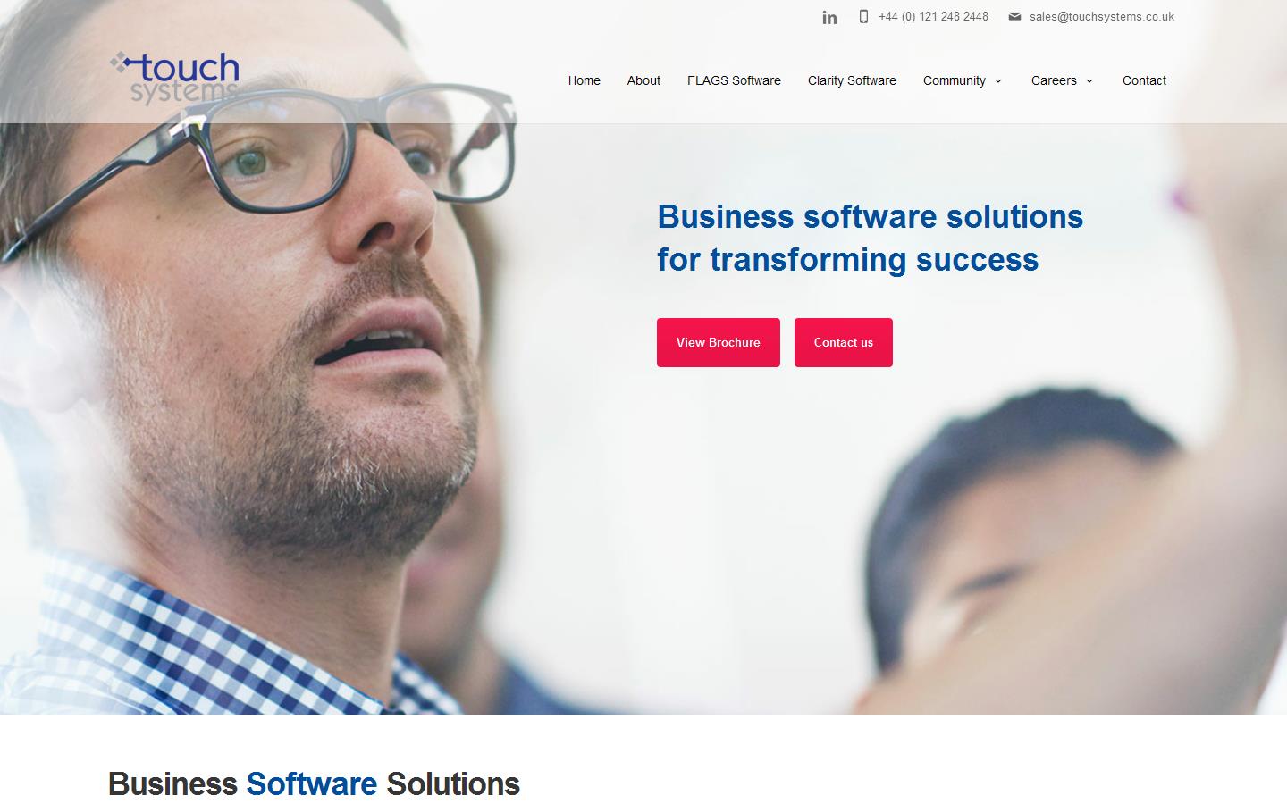 Touch Systems Ltd Website