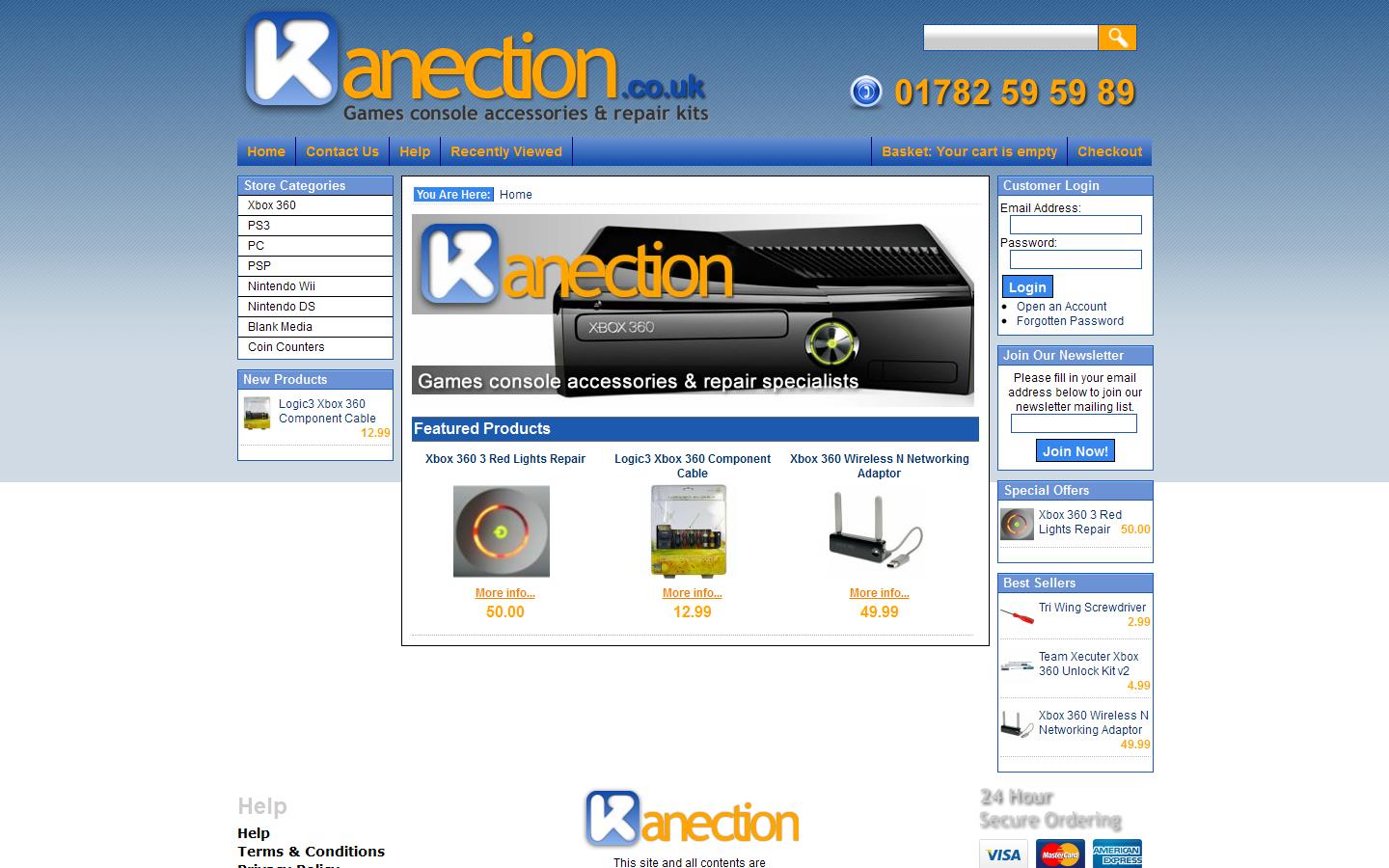Kanection Computer Systems Website