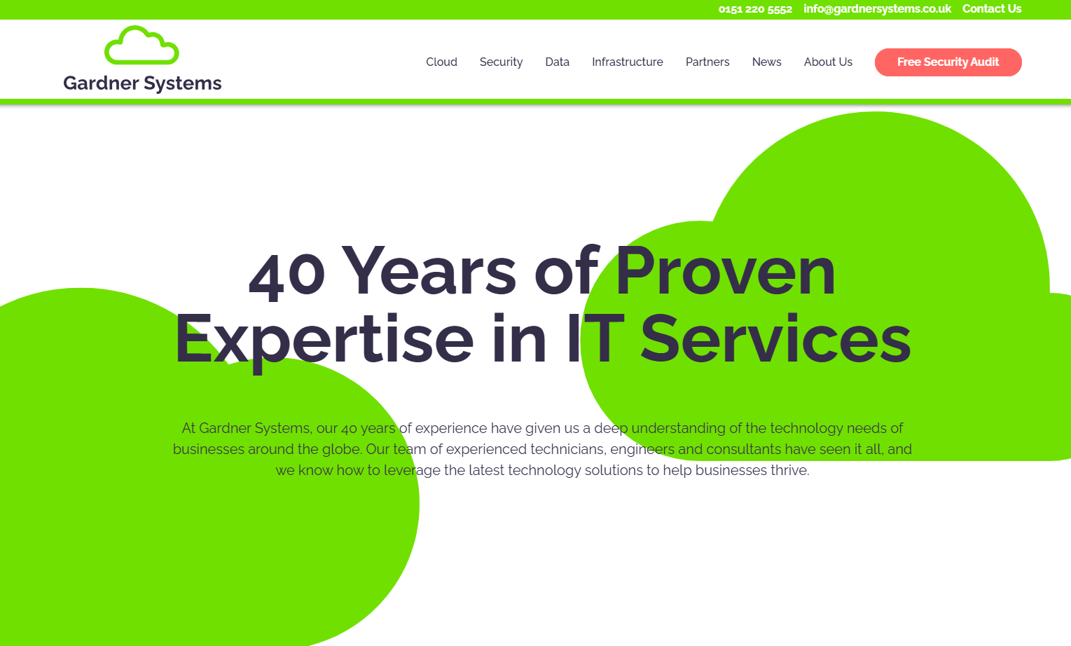 Gardner Systems Ltd Website