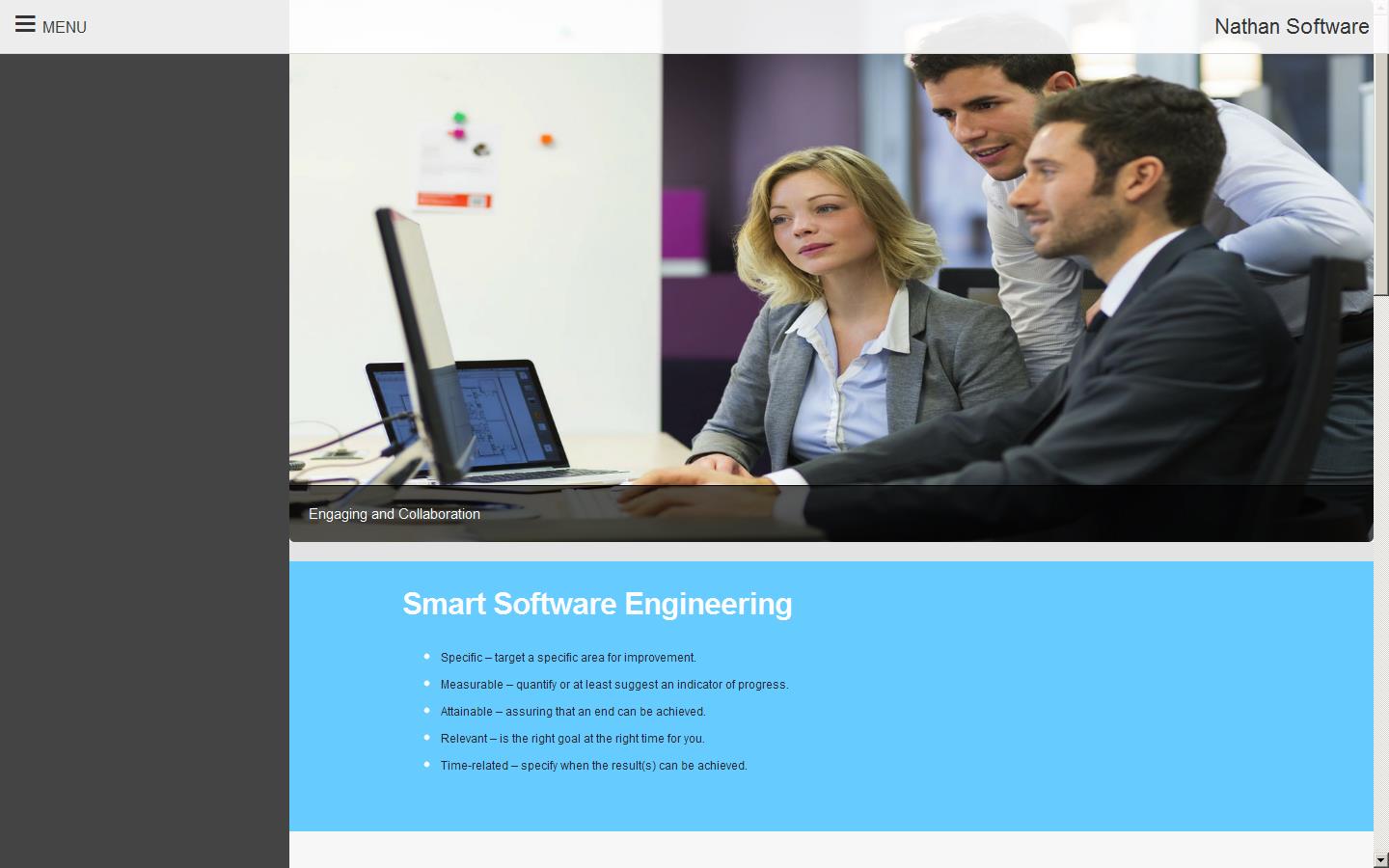 Nathan Software Ltd Website