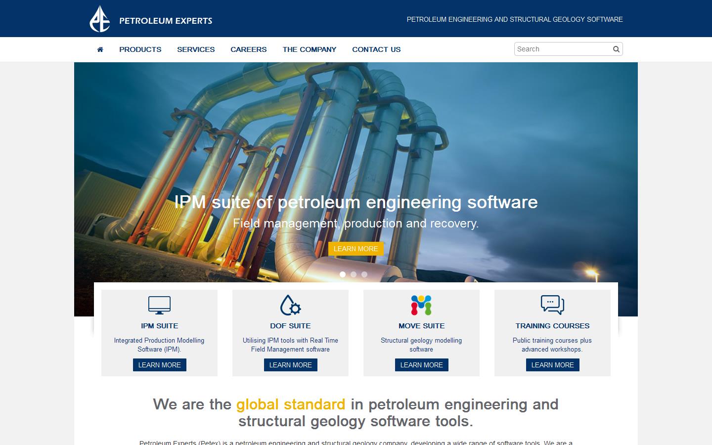Petroleum Experts Website