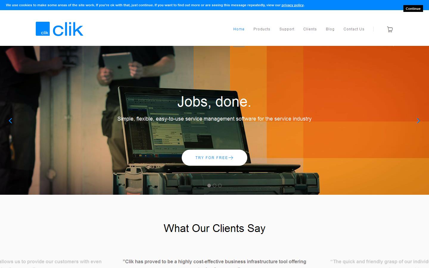Clik Website