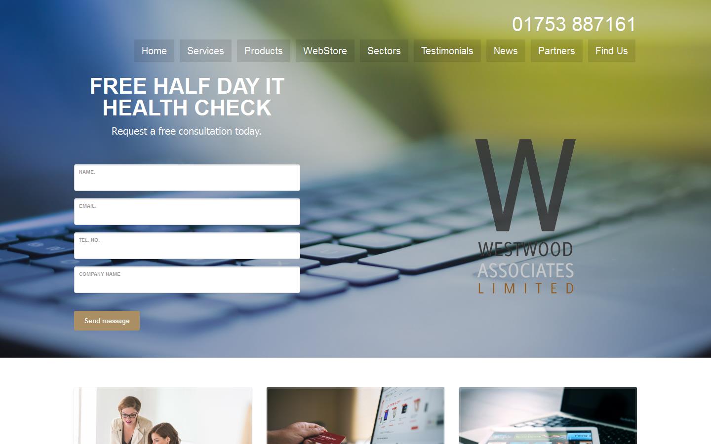 Westwood Associates Ltd Website