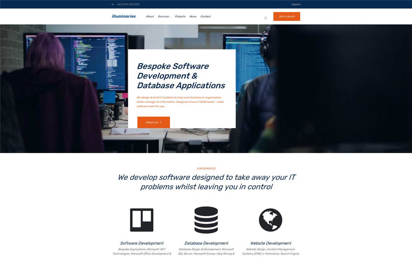 Illuminaries Ltd Website
