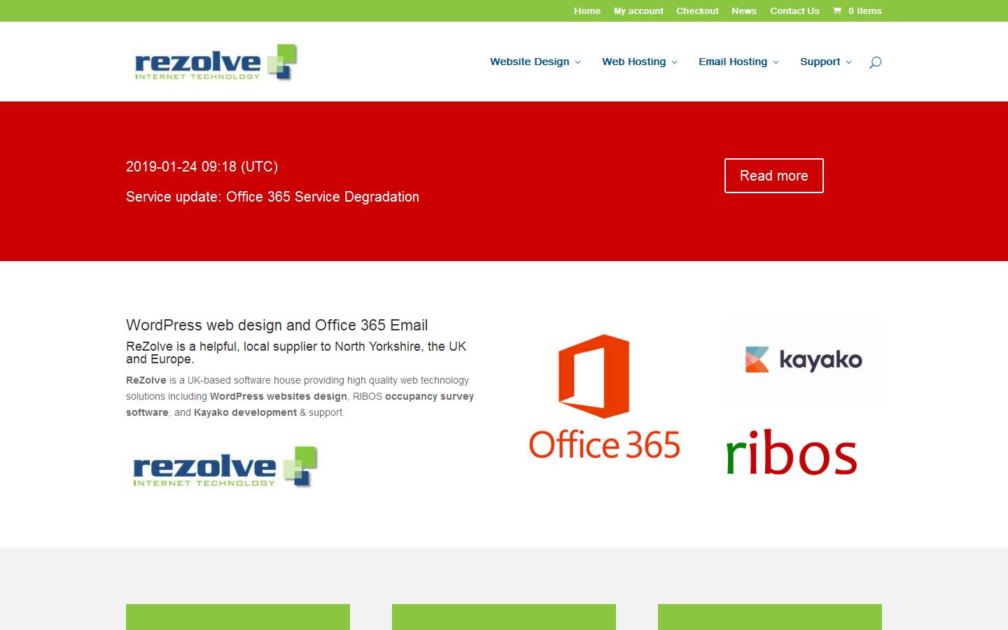 Rezolve I T Ltd Website
