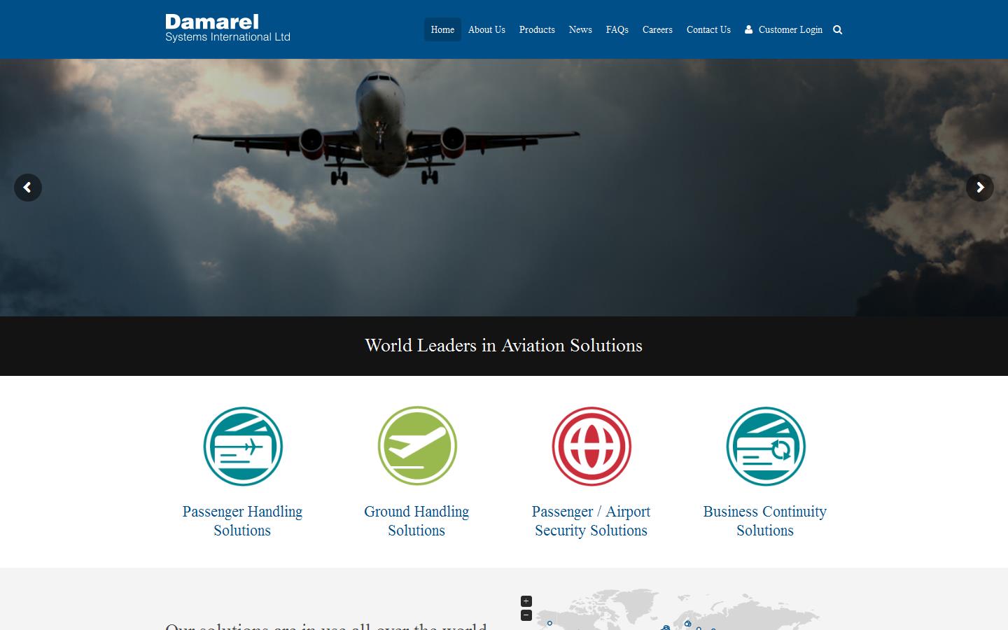 Damarel Systems International Ltd Website