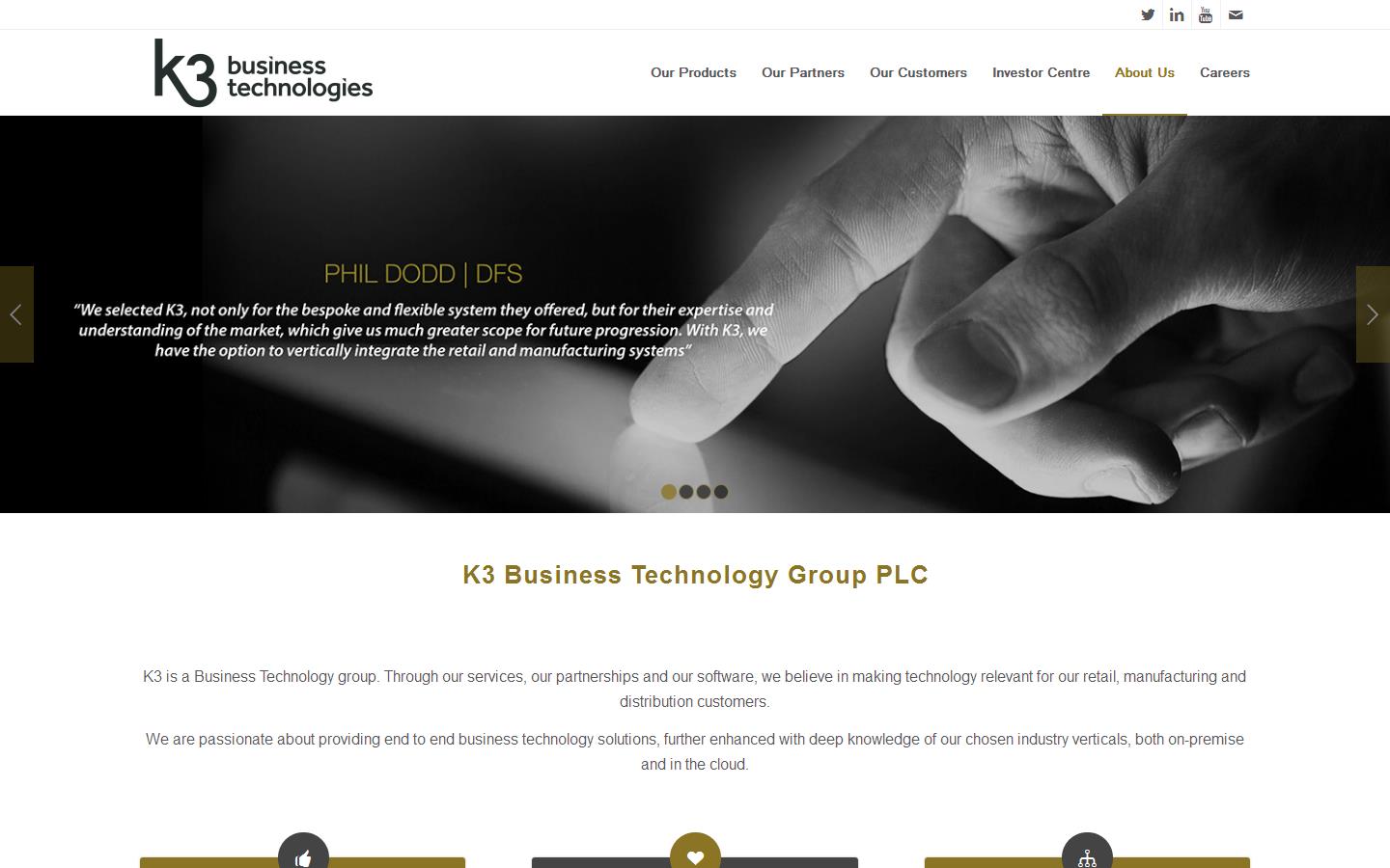 K 3 Website
