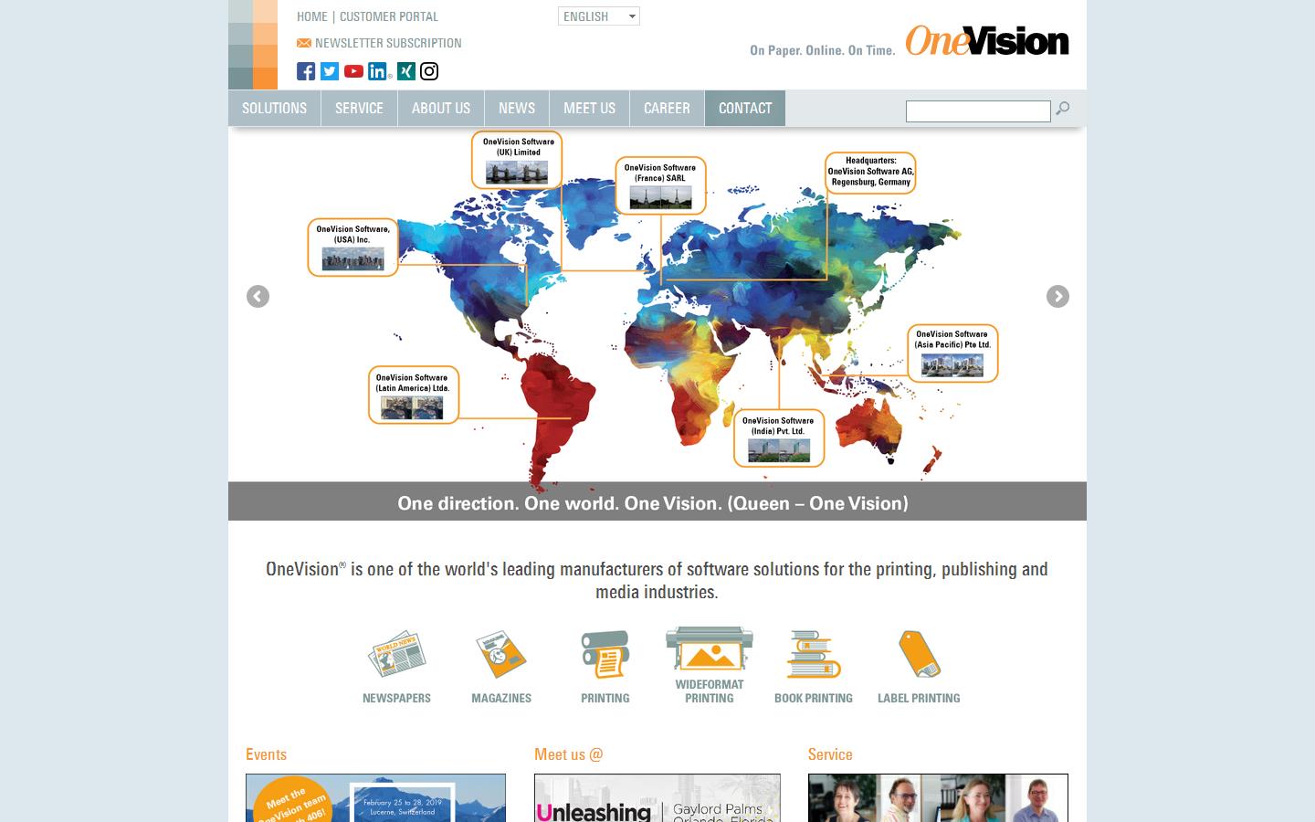 Onevision Website