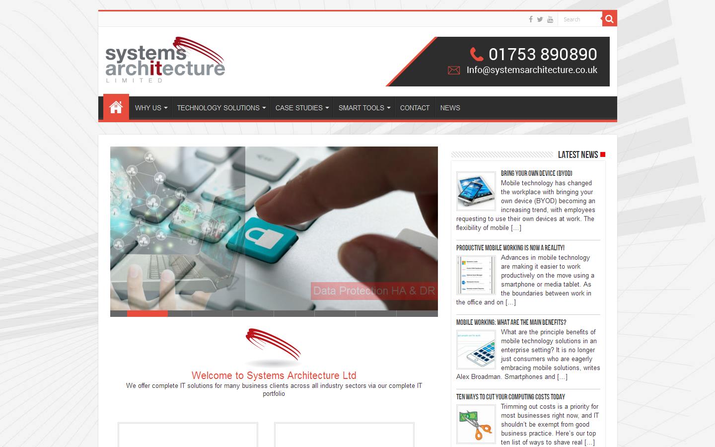 Systems Architecture Ltd Website