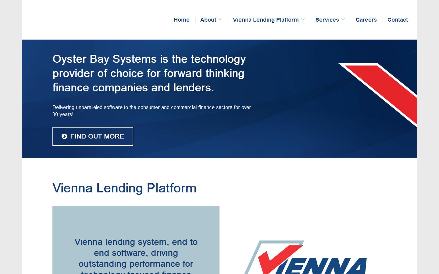 Oyster Bay Systems Ltd Website