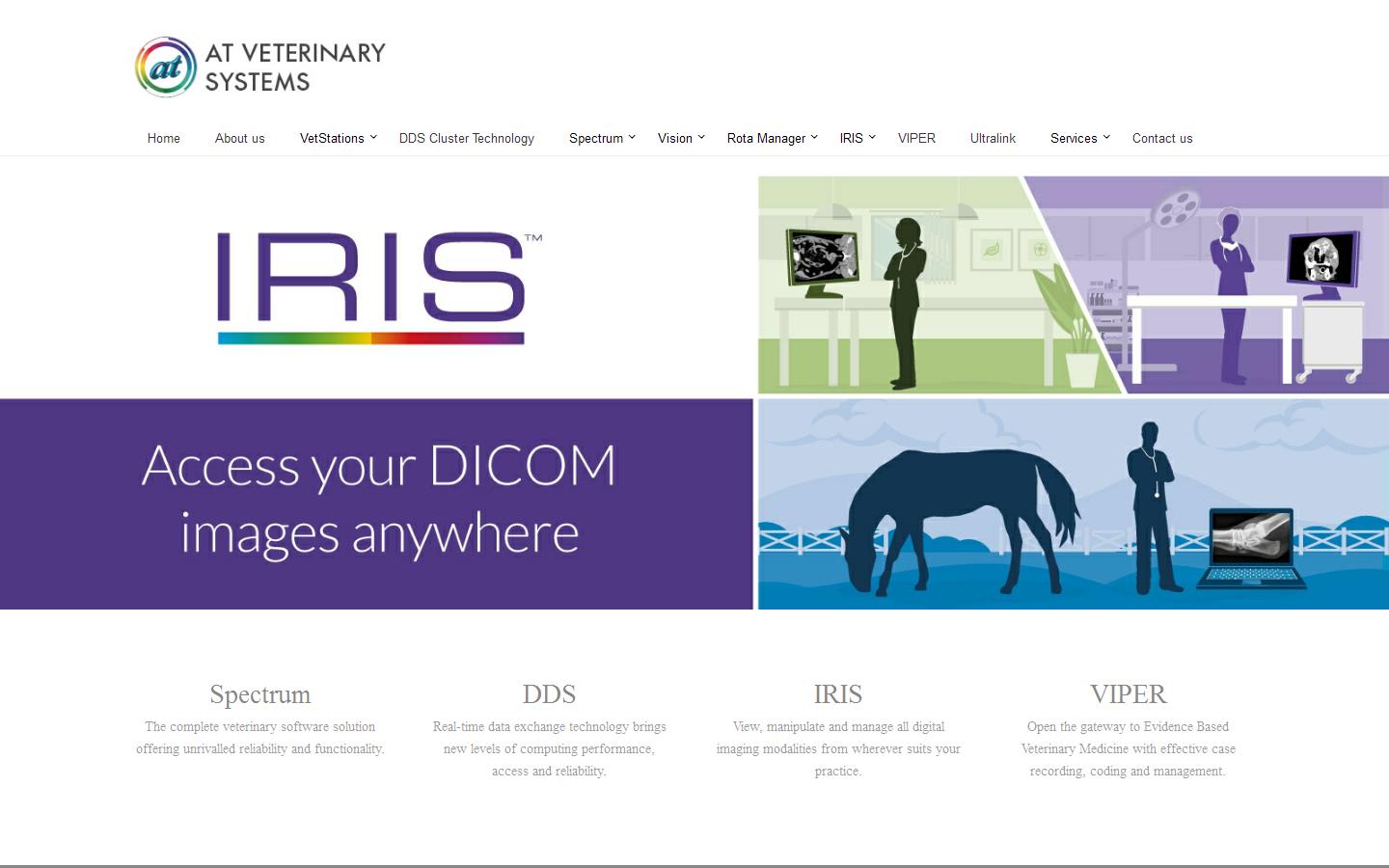 A T Veterinary Systems Website