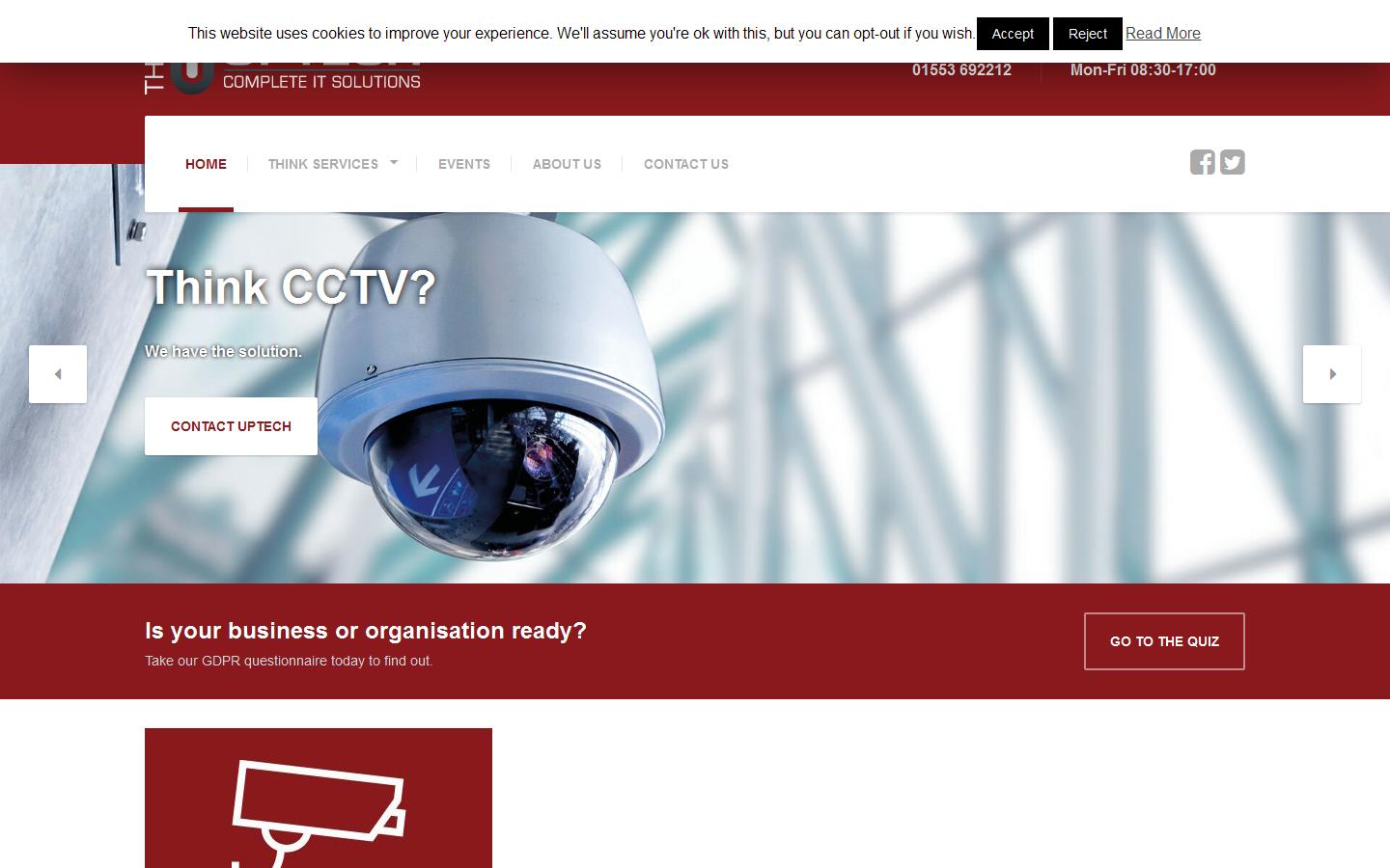 Uptech Ltd Website