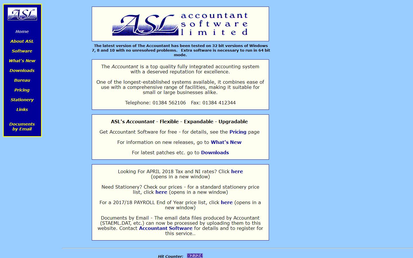 Accountant Software Ltd Website