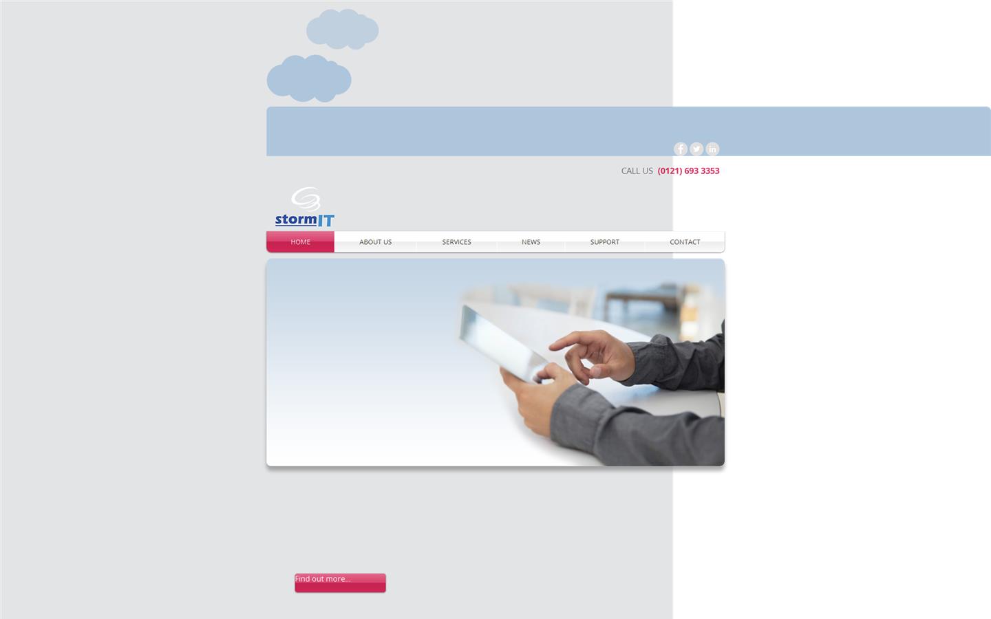 Storm IT Technology Ltd Website