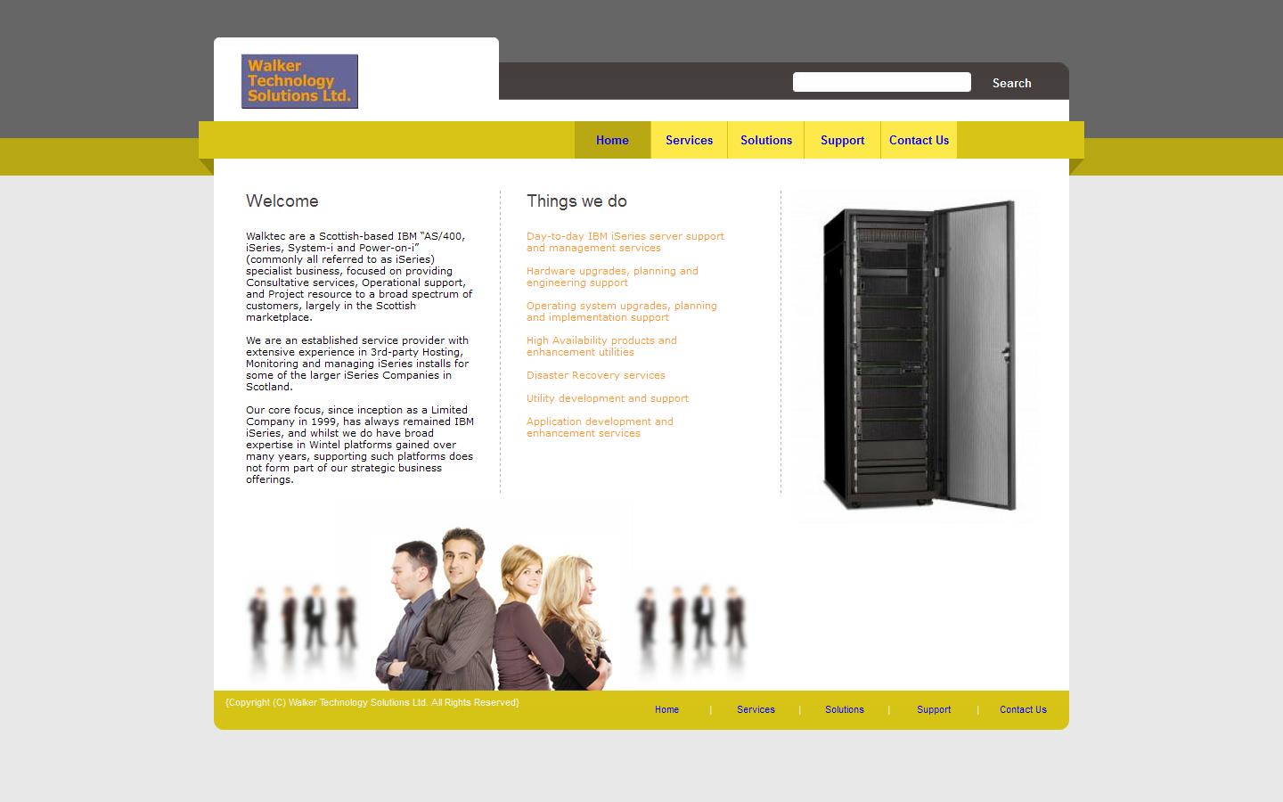 Walker Technology Solutions Ltd Website