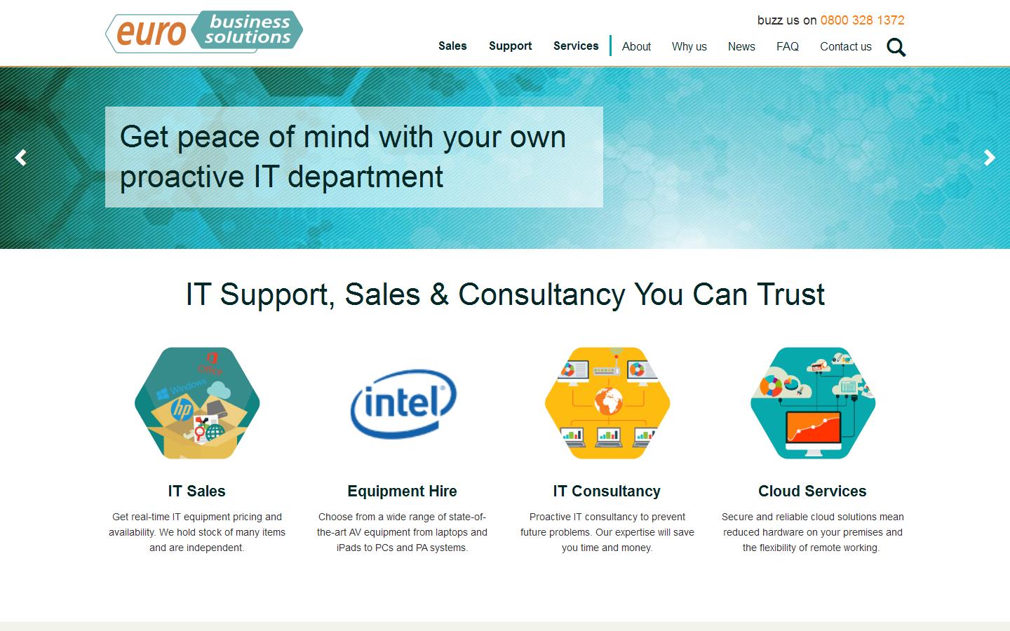 Euro Business Website