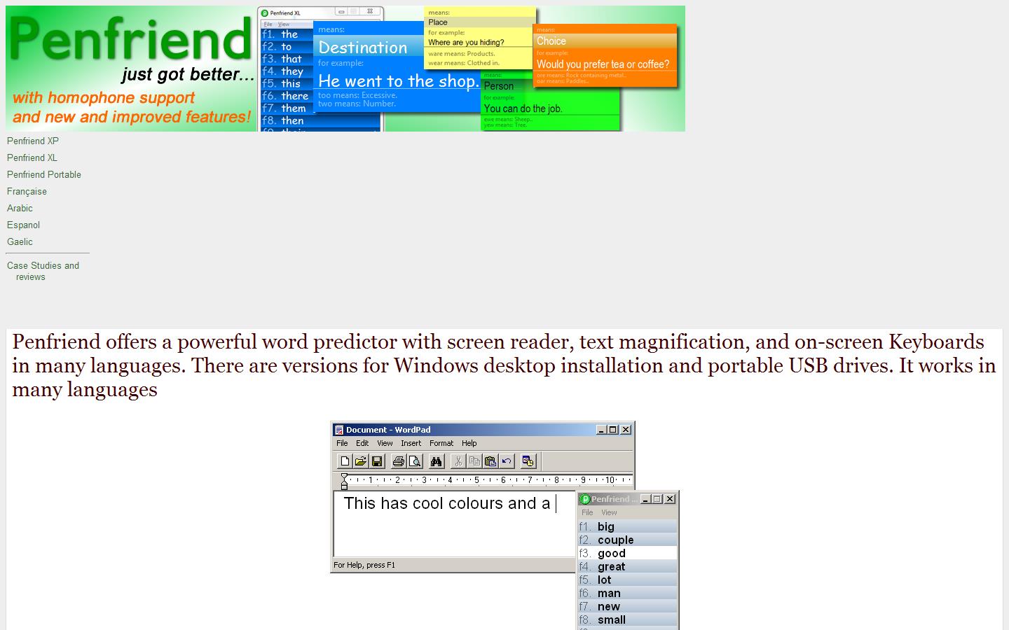 Penfriend Ltd Website