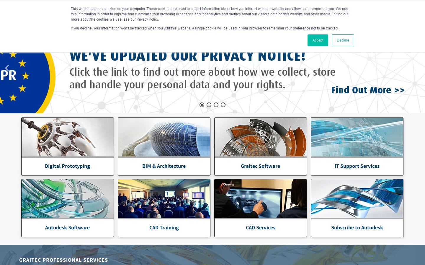 Graitec Ltd Website