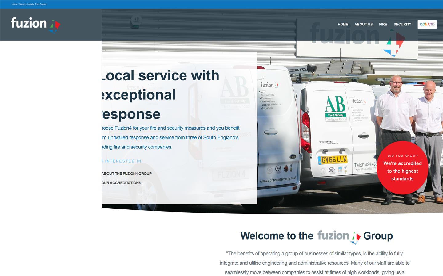 The Fuzion 4 Group Website