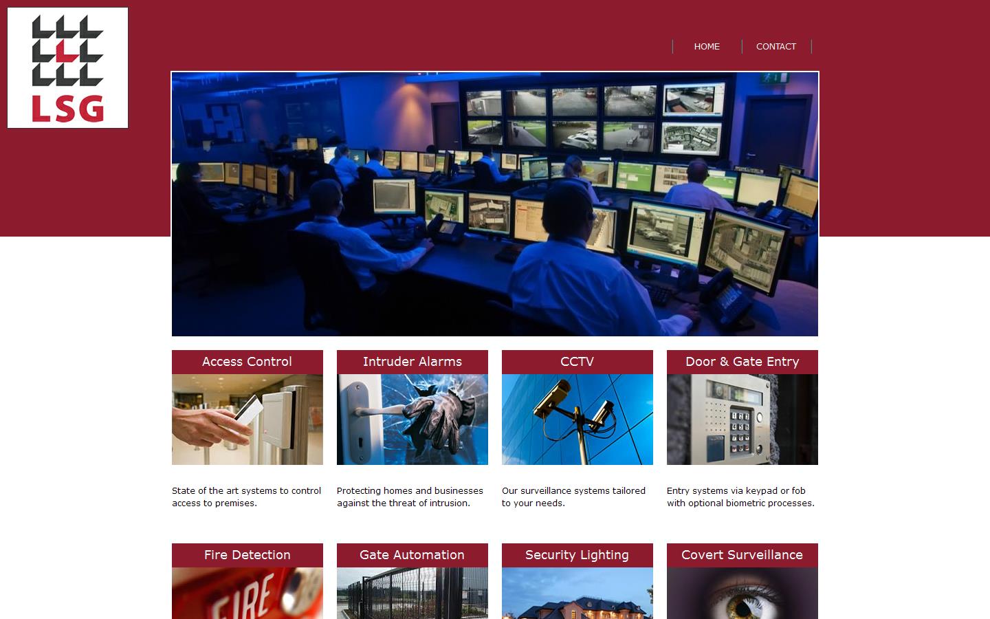 London Security Group Ltd Website