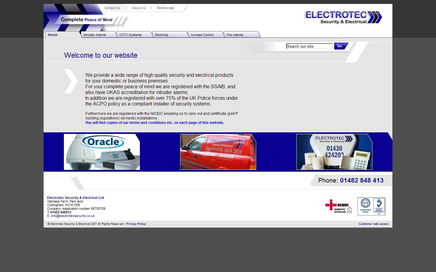 Electrotec Website
