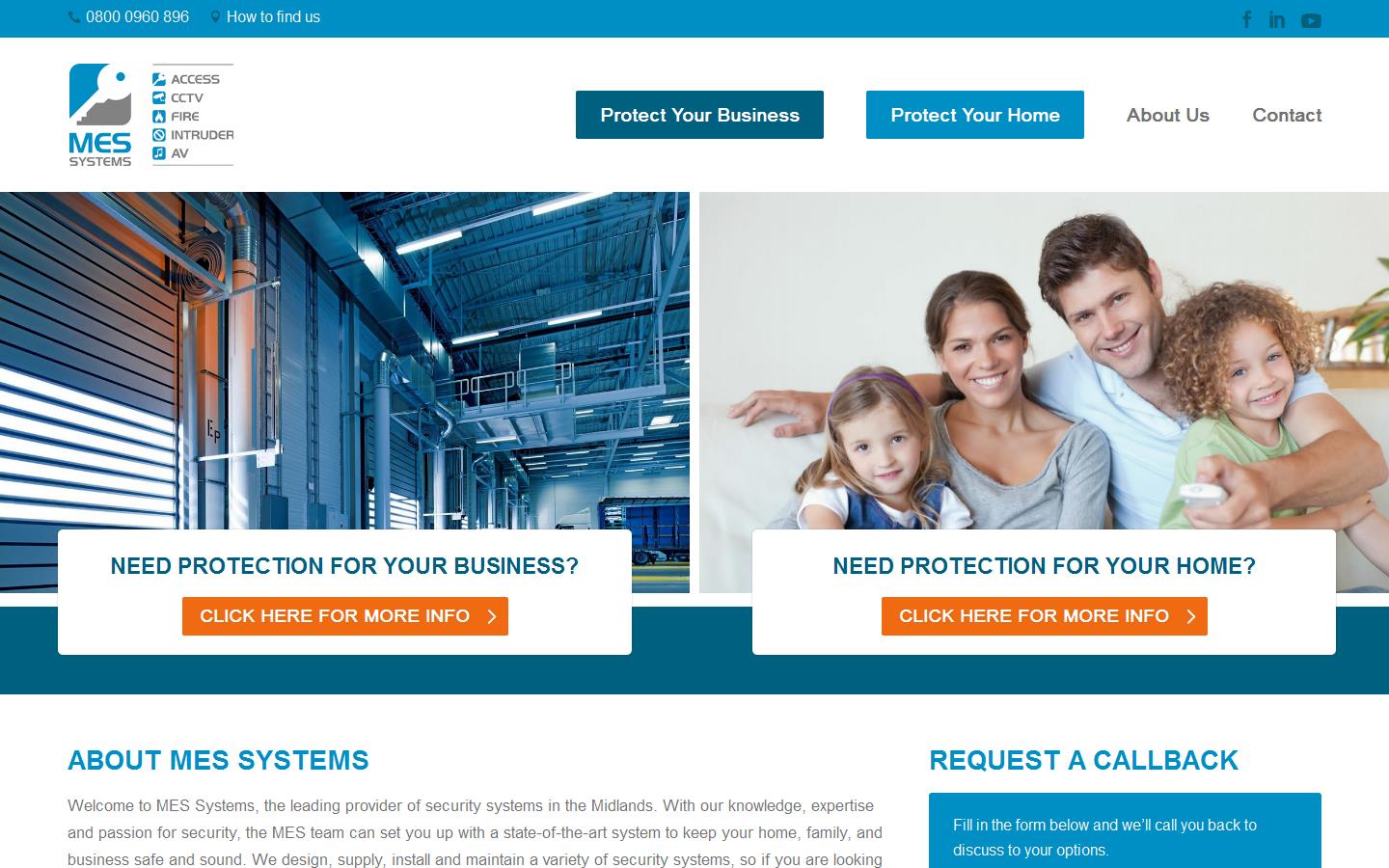 M E S Systems Website