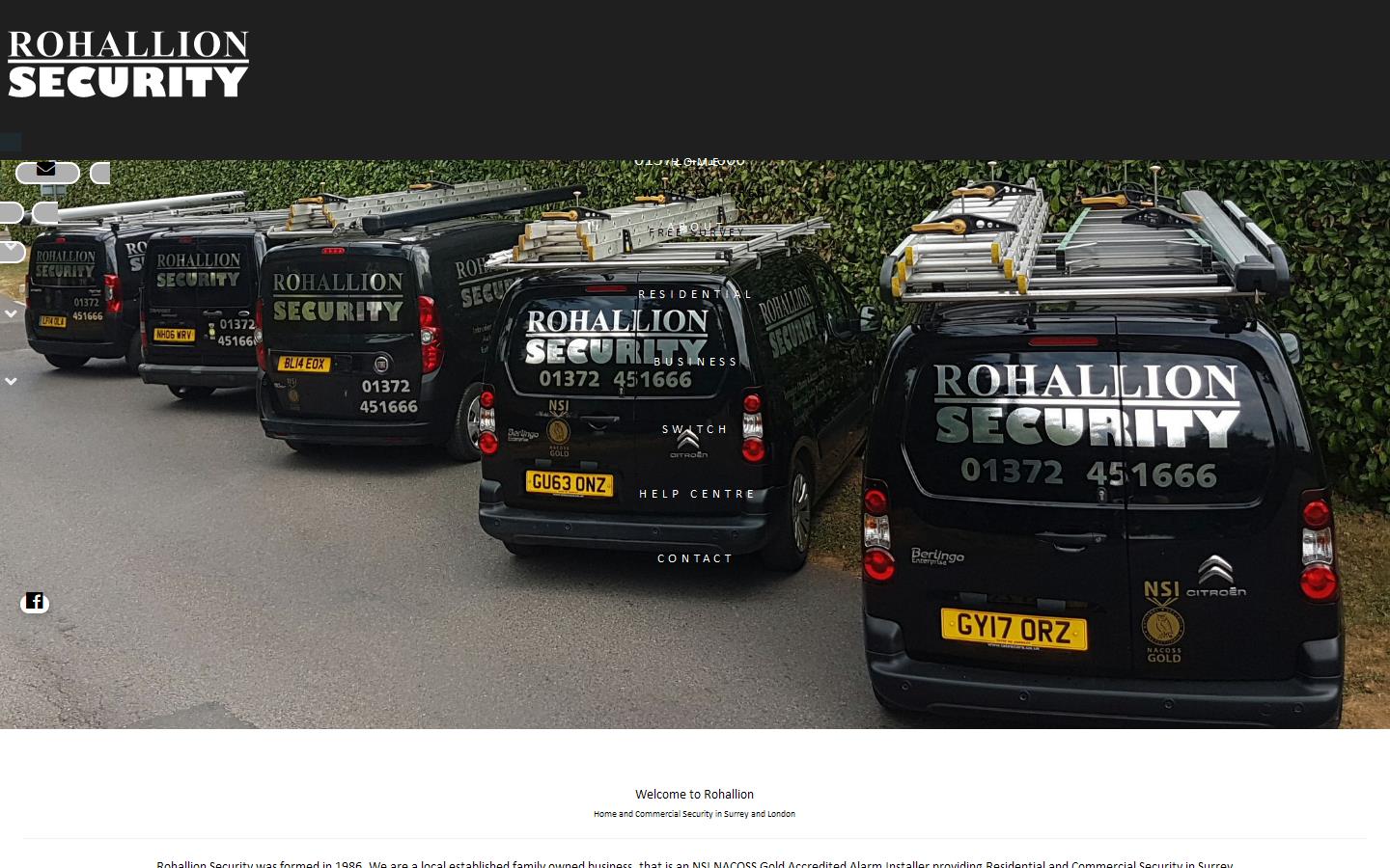 Rohallion Security Website