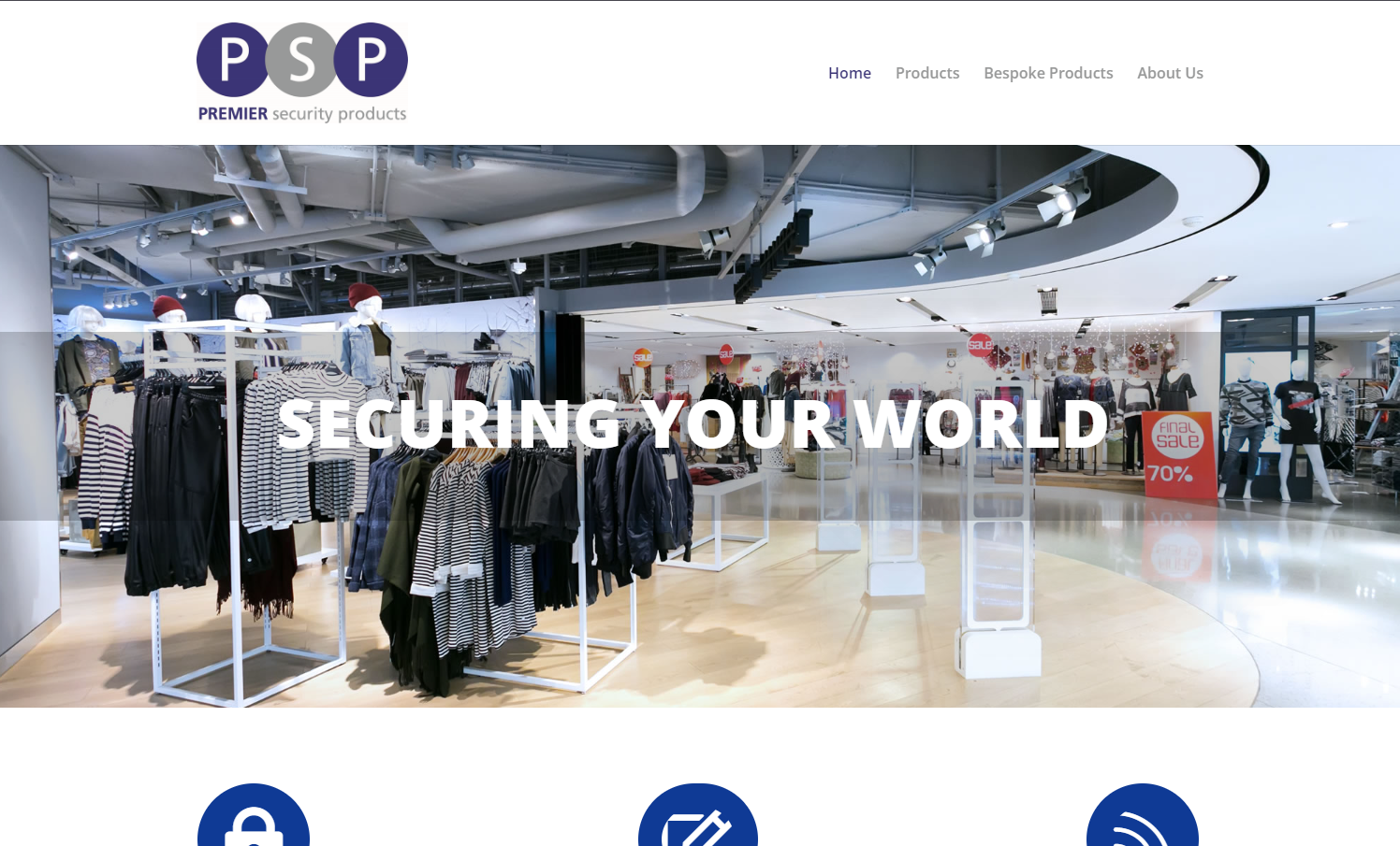 Premier Security Products Website