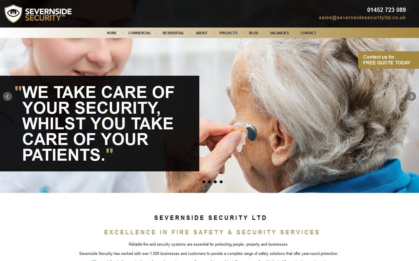 Severnside Security Website