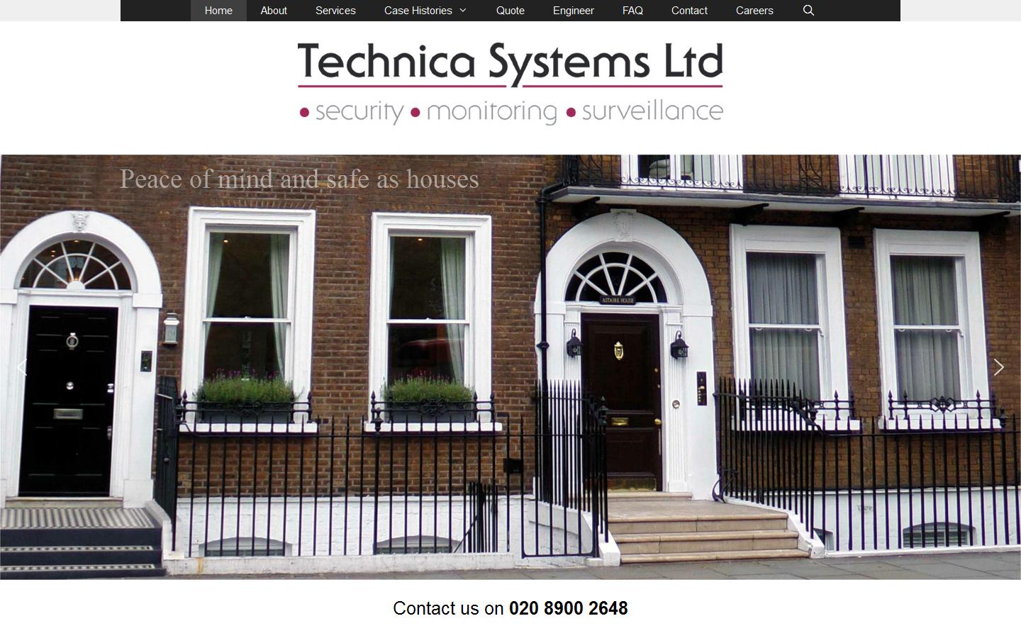 Technica Systems Ltd Website